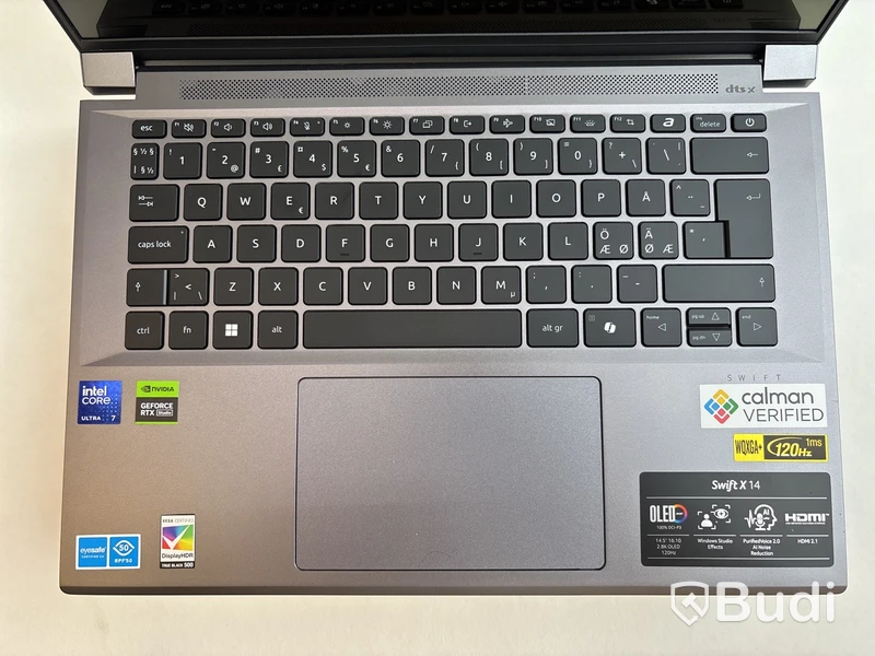 Bärbar dator Acer Swift SFX14-72G 14 tum. Obs! Inget OS