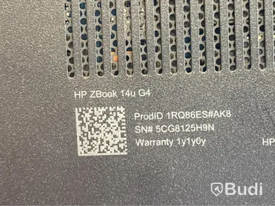 Bärbar dator HP,  ZBook 14u G4, 14 tum, Obs! Inget OS.