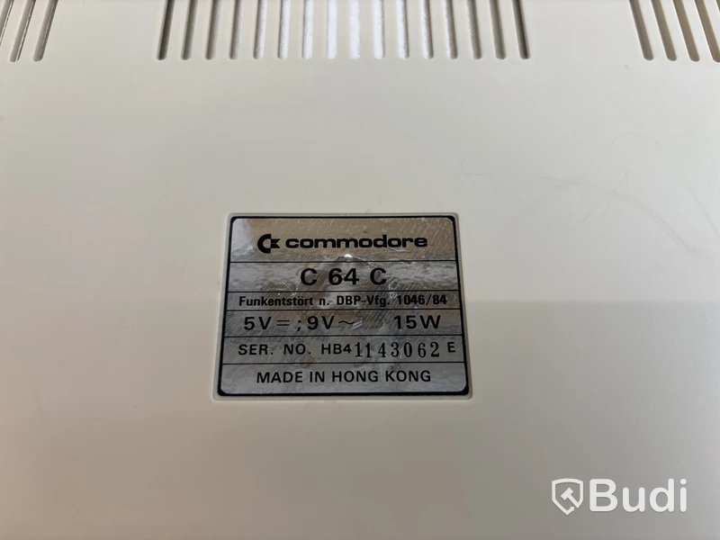 Dator Commodore 64C PC inkl. Commodore 1541 diskette och Commodore Datasette