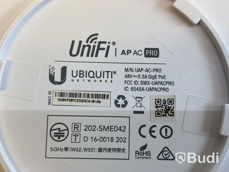 Accesspunkt Ubiquiti AP AC Pro inkl. 48V PoE injektor