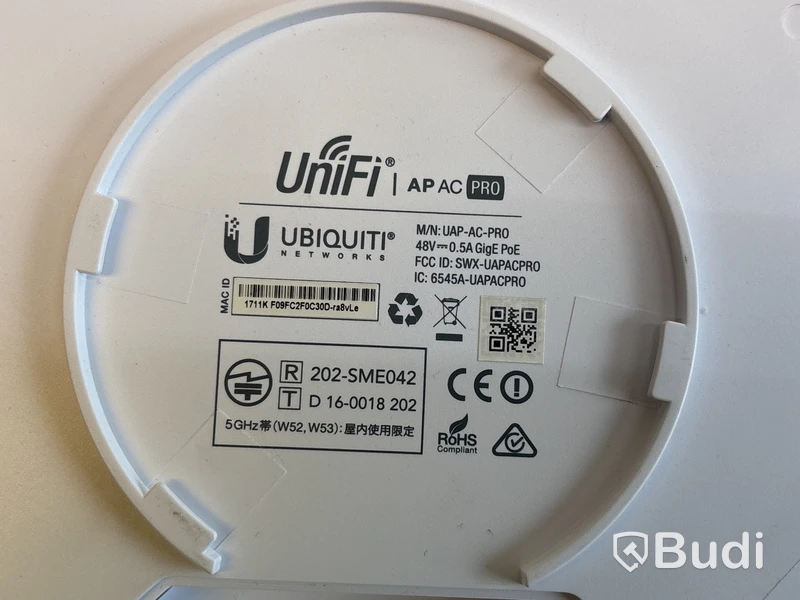 Accesspunkt Ubiquiti AP AC Pro inkl. 48V PoE injektor