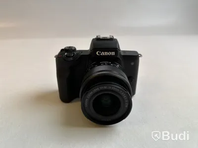 Kamera Canon EOS M50 Mark II. inkl. Sairen Q1 mikrofon.