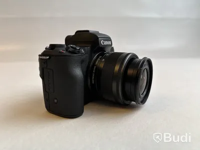 Kamera Canon EOS M50 Mark II. inkl. Sairen Q1 mikrofon.