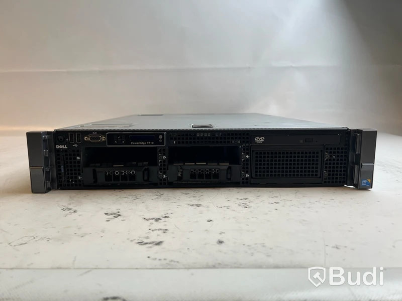 Server Dell PowerEdge R710. OBS! Inga hårddiskar.