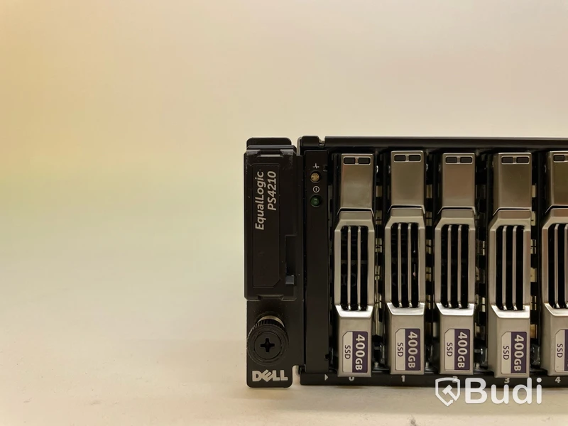 Server Dell EqualLogic PS4210 Storage Arrays. Obs! Inga hårddiskar.