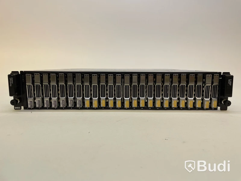 Server Dell EqualLogic PS4210 Storage Arrays. Obs! Inga hårddiskar.