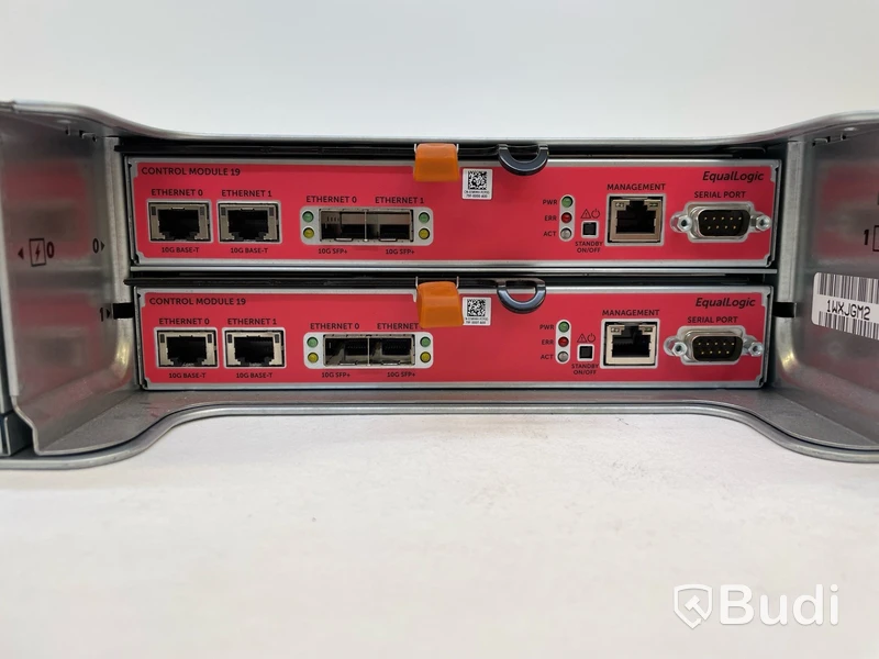 Server Dell EqualLogic PS4210 Storage Arrays. Obs! Inga hårddiskar.