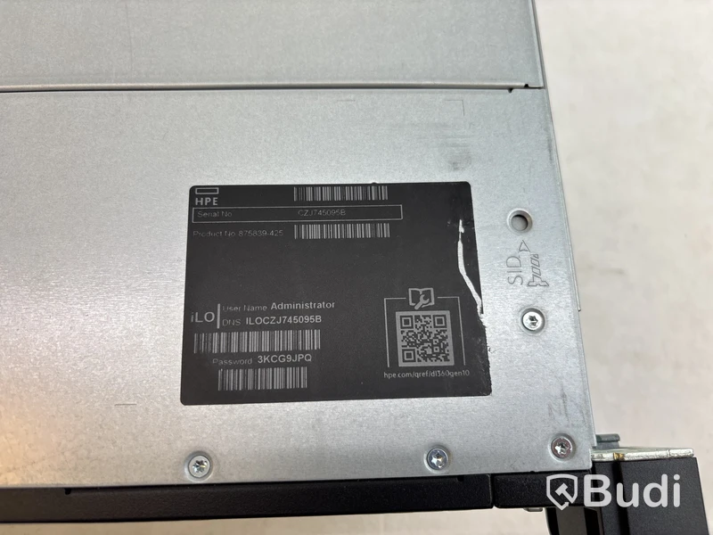 Server HPE ProLiant DL360 Gen10. Obs! Inget OS