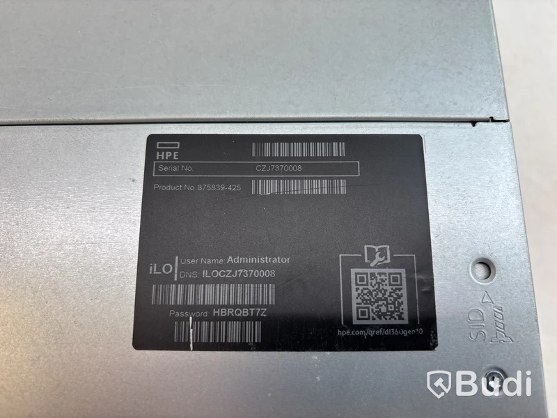 Server HPE ProLiant DL360 Gen10. OBS! Inget OS