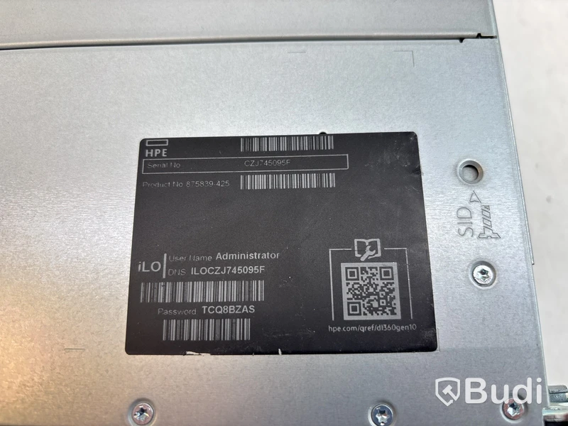 Server HPE ProLiant DL360 Gen10. OBS! Inga hårddiskar