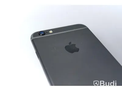 iPhone 6, 16 GB utan tillbehör, sprucken skärm.