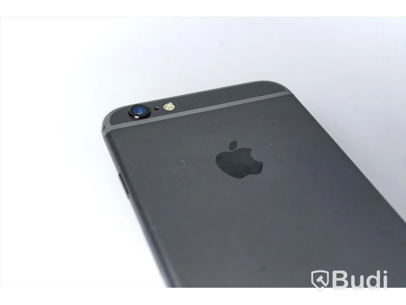 iPhone 6, 16 GB utan tillbehör, sprucken skärm.