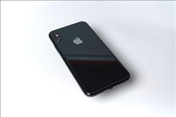 iPhone X, 64 GB utan tillbehör, 91 procent batterihälsa.