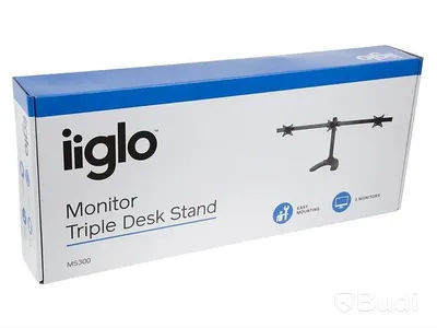 Skärmstativ iiglo MS300 för 3 x 13-24 tum