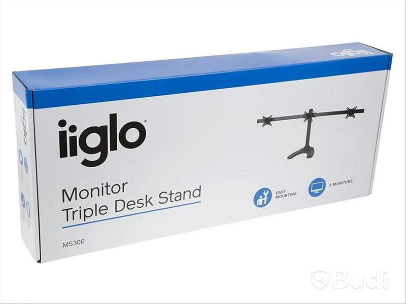 Skärmstativ iiglo MS300 för 3 x 13-24 tum