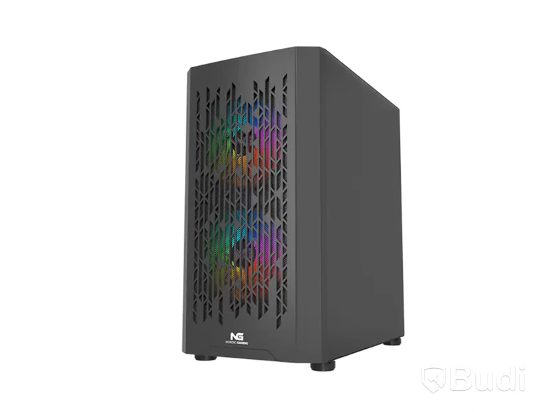 Datorchassi Nordic Gaming Fenris RGB Mini Tower Micro-ATX