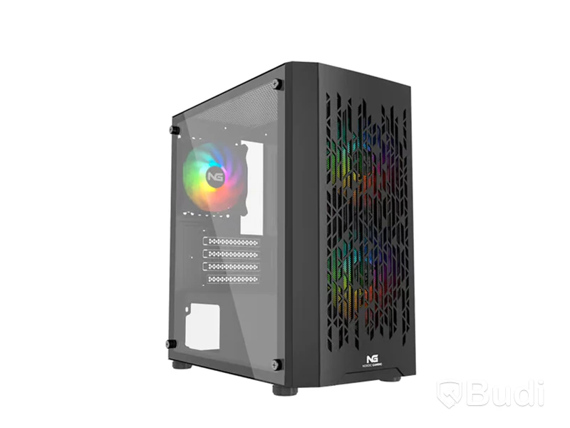 Datorchassi Nordic Gaming Fenris RGB Mini Tower Micro-ATX