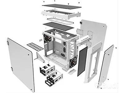 Datorchassi Thermaltake View 71 TG Snow