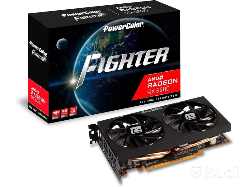 Grafikkort PowerColor Fighter AMD Radeon™ RX 6600 8GB