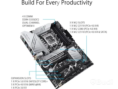 Moderkort ASUS Prime Z790-P WiFi D4