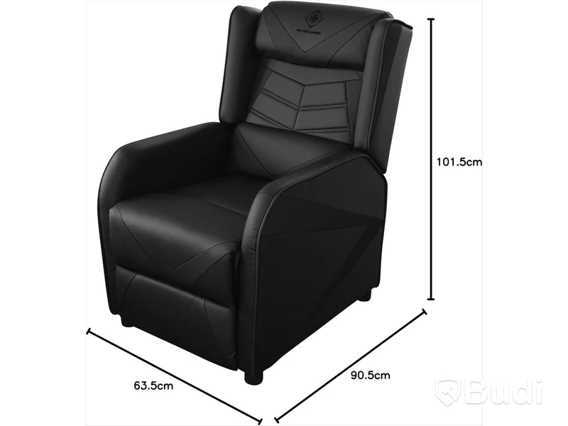 Deltaco Gaming Recliner Stol GAM087b