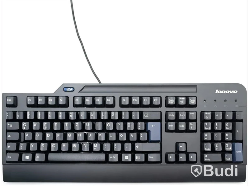 8 st. Tagentbord Lenovo USB Smart Card Keyboard KUS0866 Swedish/Finnish