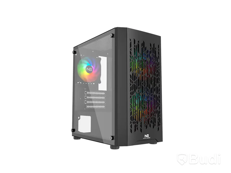 Datorchassi Nordic Gaming Fenris RGB Mini Tower Micro-ATX
