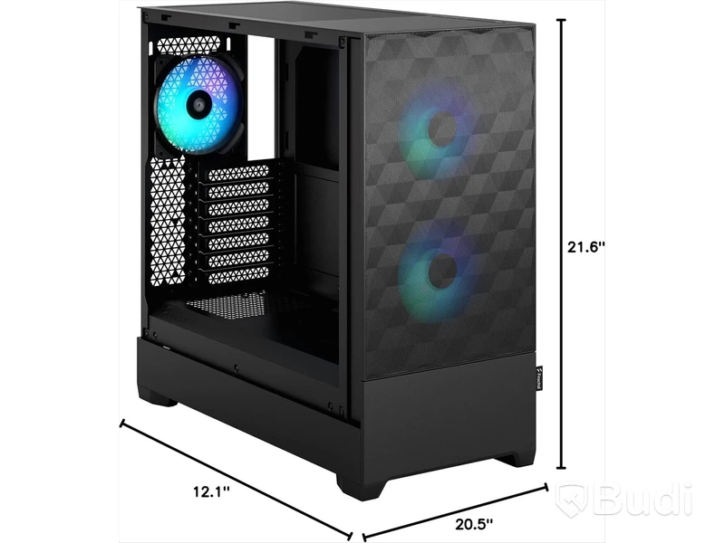 Datorchassi Fractal Design Pop Air RGB Svart
