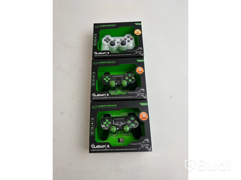 Parti med diverse gamingtillbehör Esperanza