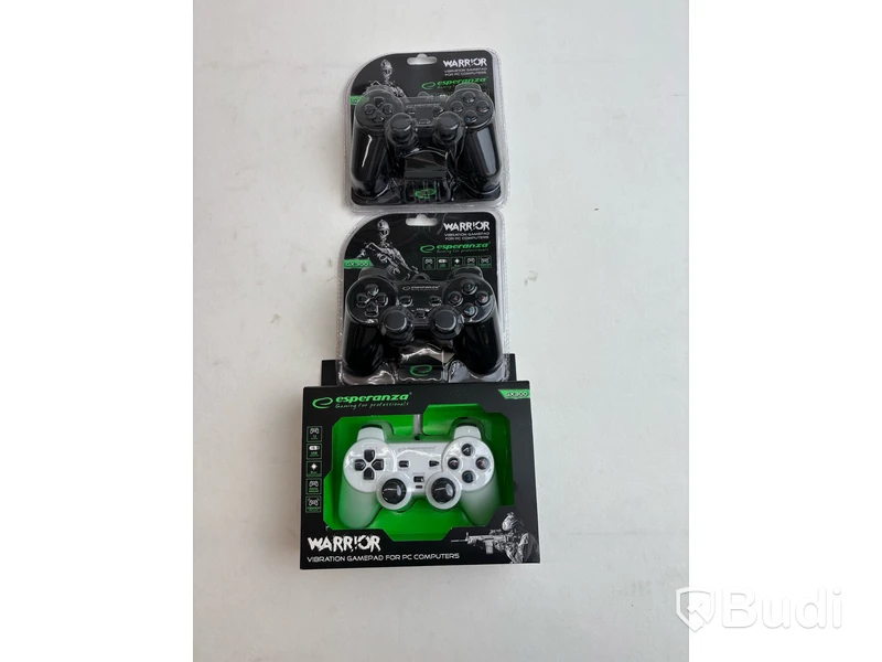 Parti med diverse gamingtillbehör Esperanza