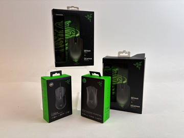 (NY) 4 st. Gamingmus Razer, olika modeller