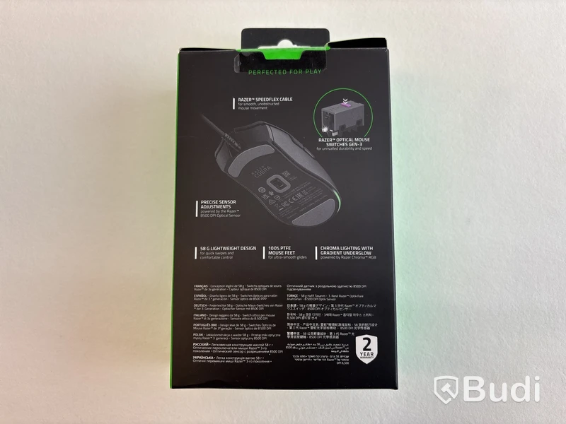 4 st. Gamingmus Razer, olika modeller
