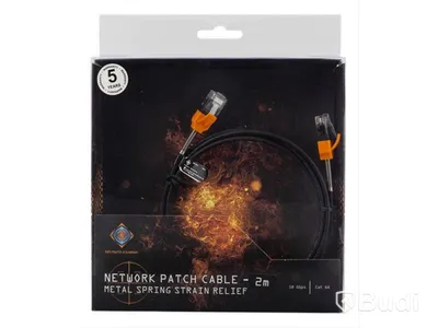8 st. Nätverkskabel Deltaco Gaming (Svart)