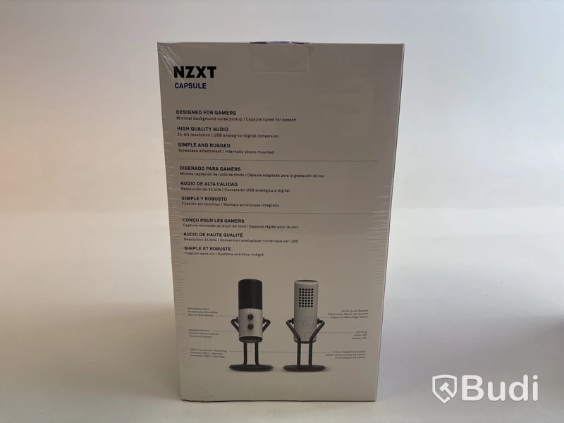 2 st. Mikrofon NZXT Capsule, olika färger