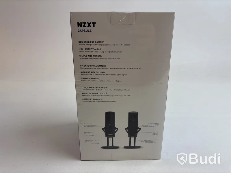 2 st. Mikrofon NZXT Capsule, olika färger