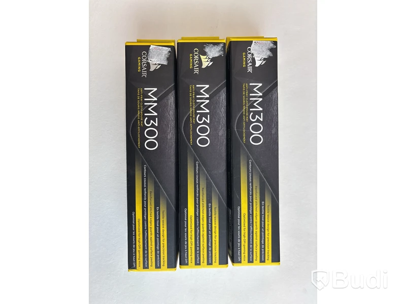 Parti med diverse gamingtillbehör, Corsair