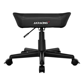 (NY) Gamingstol AKRacing footstool - Svart