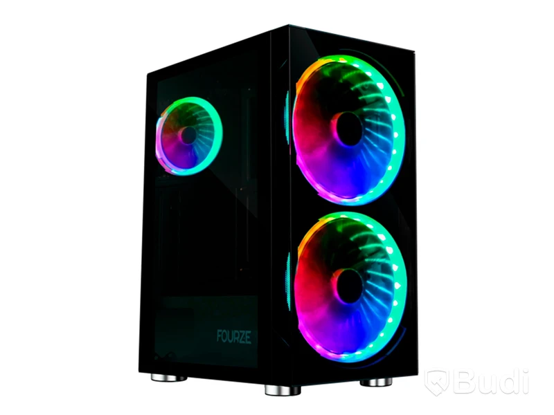 Datorchassi Fourze T320 svart