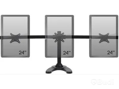 Skärmfäste iiglo monitor triple desk stand 13-24 tum