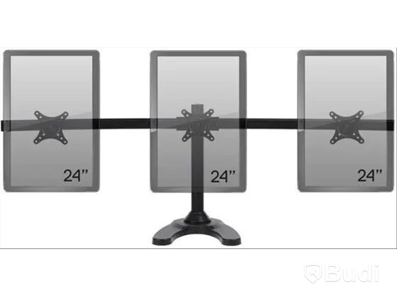 Skärmfäste iiglo monitor triple desk stand 13-24 tum