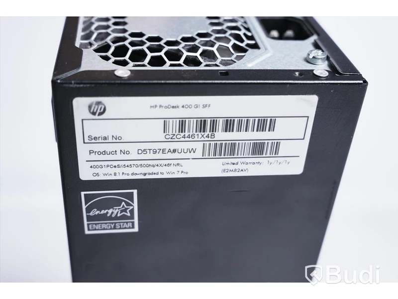 HP Prodesk 400 GI SFF OBS! Rensad & Saknar operativsystem