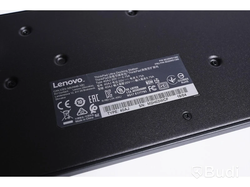 Dockningsstation - Lenovo. ThinkPad Ultra Docking Station, utan laddare.