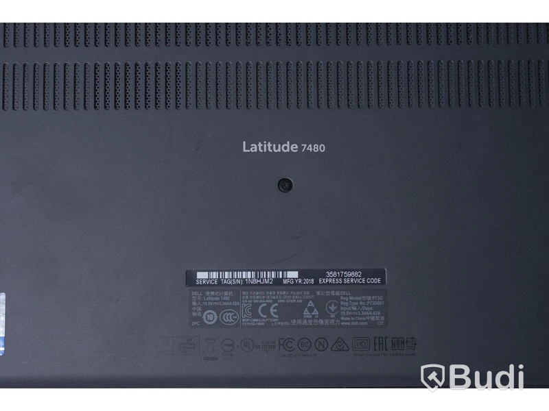 Dator - Dell Latitude 7480. Saknar operativsystem