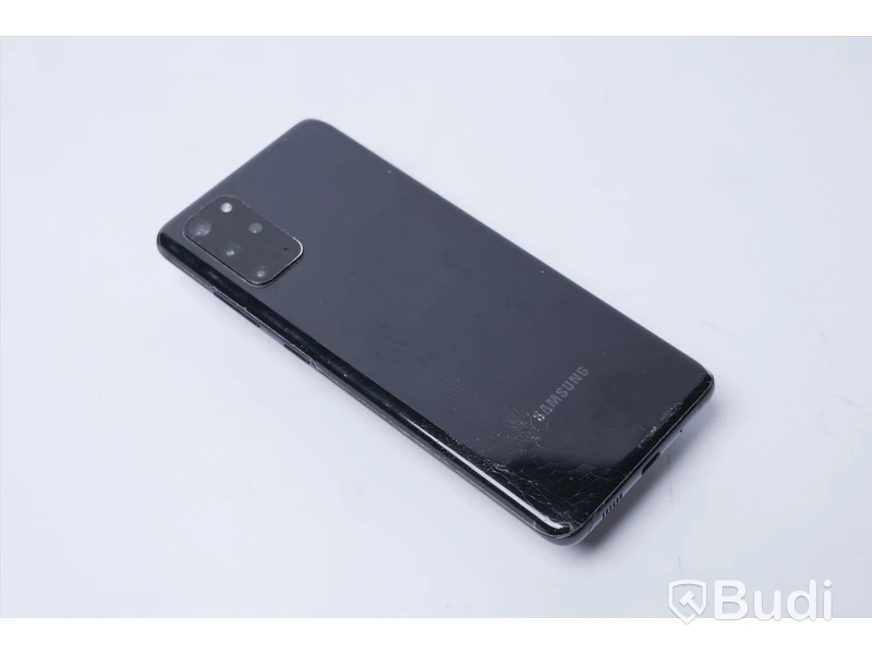 Samsung Galaxy S20+ 5G - 128 GB, 4500 mAh batterihälsa. Saknar laddare. - trasig kameralins