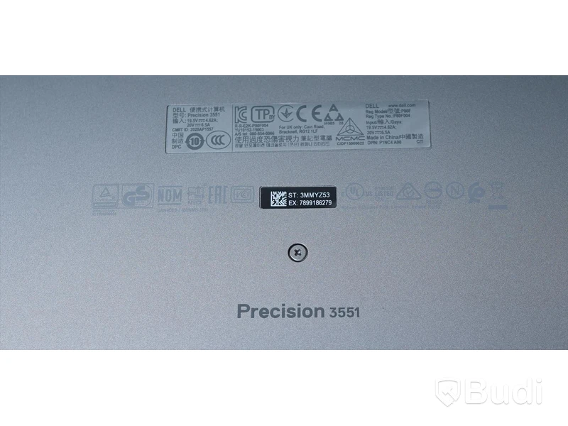 Dator - DELL Precision 8551, i7-10850H, RAM 32 GB, SSD 500 GB (Obs! Strömsladd saknas)