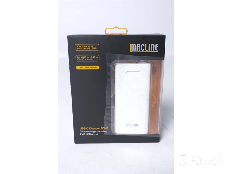 Laddare - MACLINE, 90W, USB-C och 2,4 USB-A Port