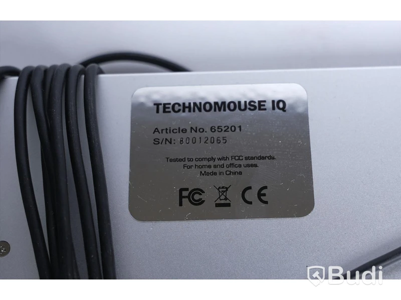 2 st Ergonomisk styrplatta/rullmus - Technomouse, Vidamic 65201