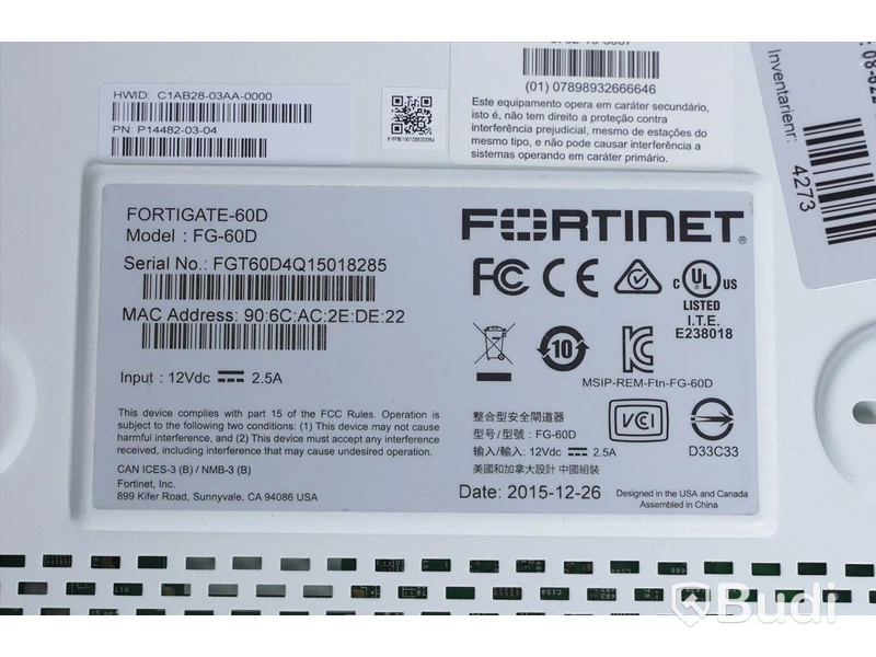 Gateway - FORTINET 5G-60D