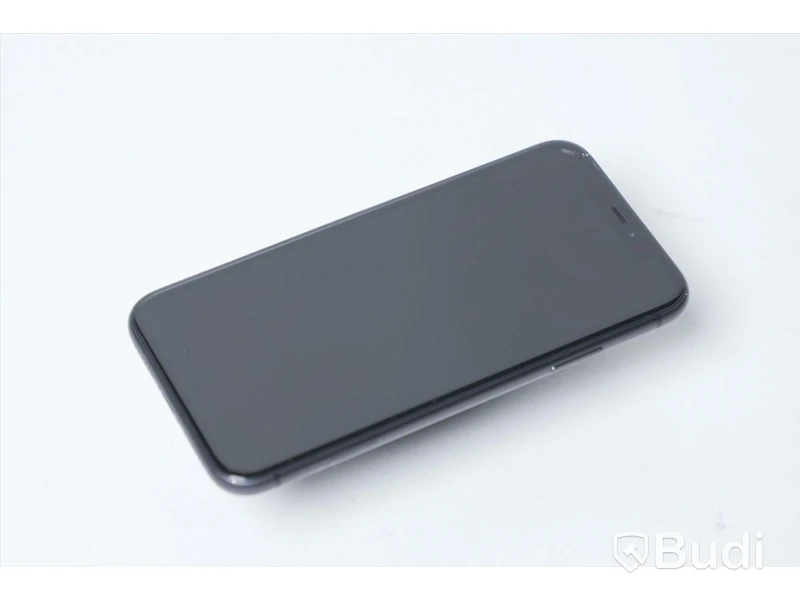 iPhone 11 64GB - Batterihälsa: 100 procent, Skärmen har repor samt sprickor