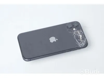 iPhone 11 64GB - Batterihälsa: 92 procent, Skadad baksida